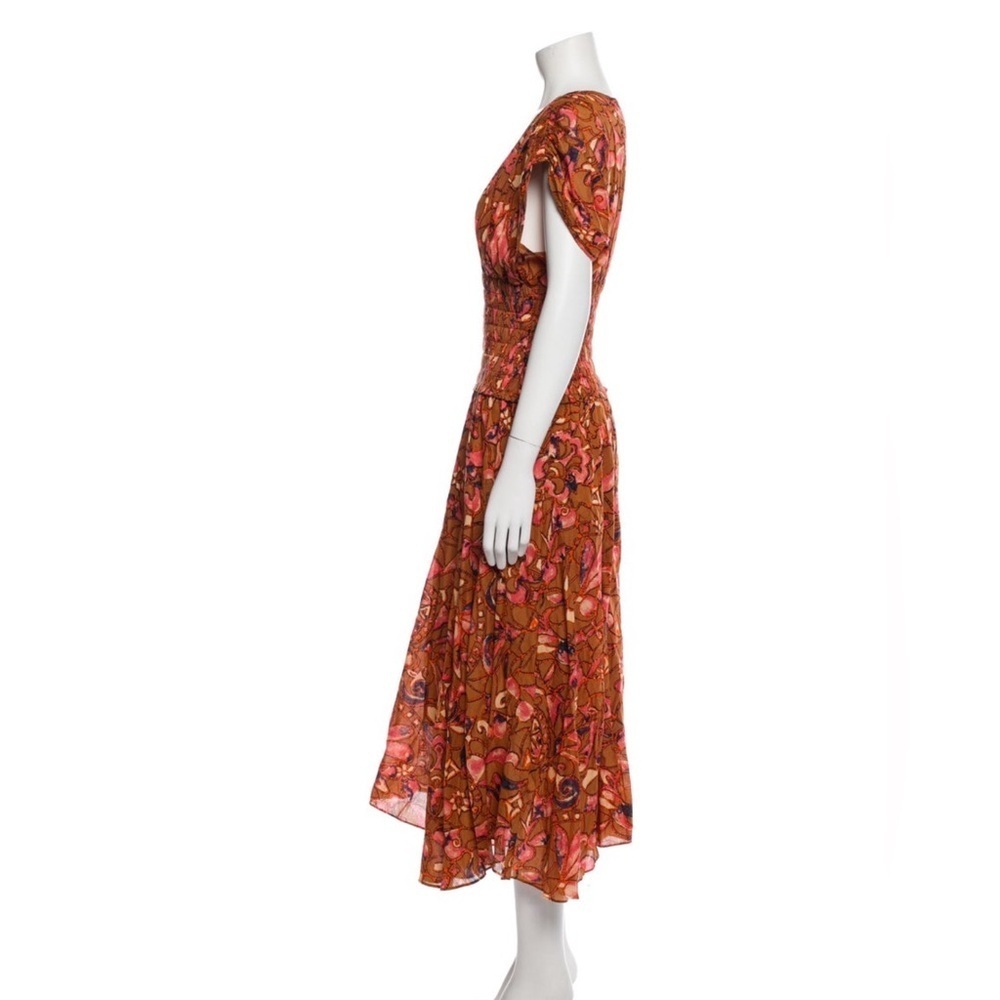 A.L.C. Floral Print Midi Dress - Picture 2 of 5